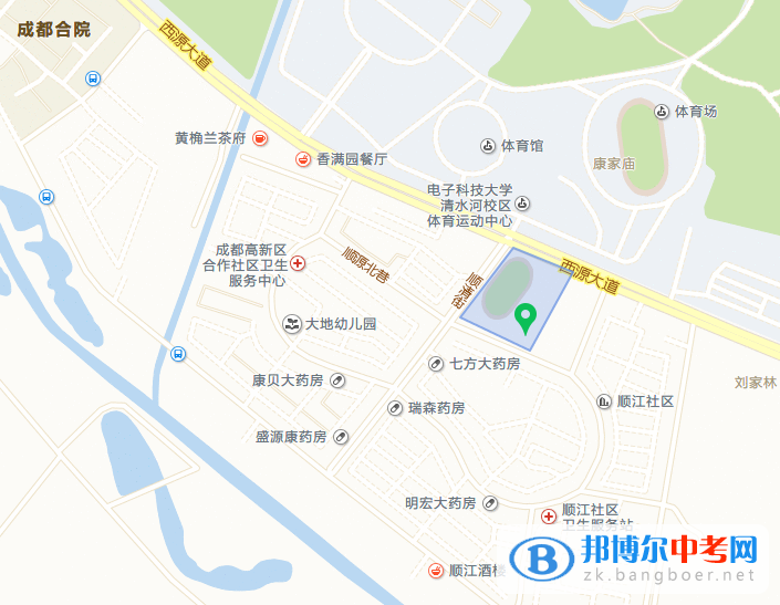 成都高新順江學校地址在哪里