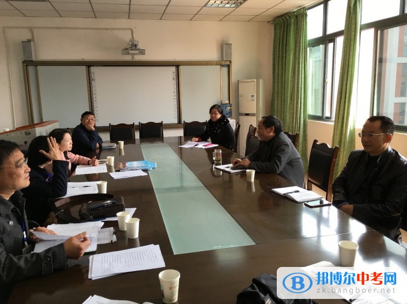 區(qū)高中督導組到我校視導簡訊