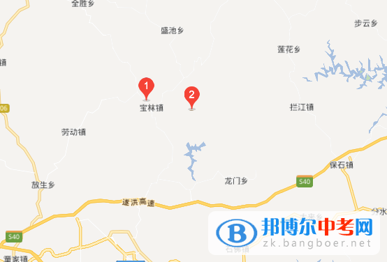 樂至至寶林中學地址在哪里