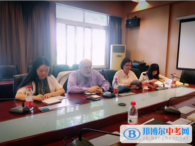 昆山杜克大學到訪成都外國語學校