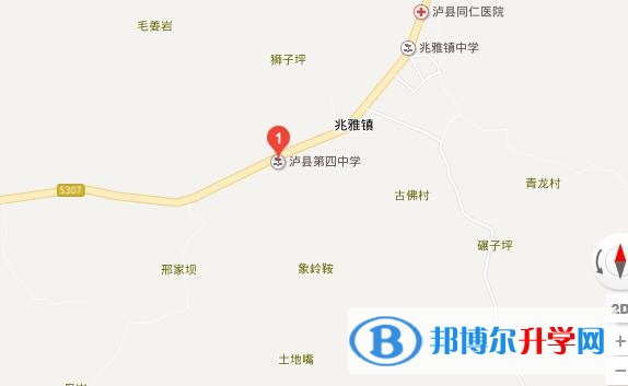 四川省瀘縣第四中學(xué)地址在哪里  