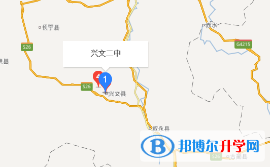 江安縣第二中學地址在哪里