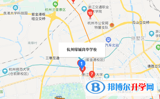 杭州綠城育華學校國際實驗班地址在哪里