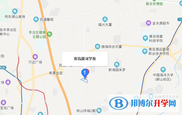 青島銀河學(xué)校小學(xué)部地址在哪里