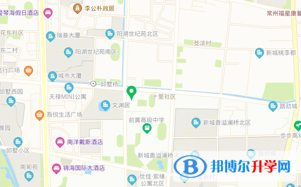 江蘇前黃高級中學國際分校地址在哪里