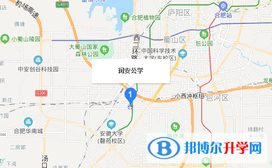 合肥潤(rùn)安公學(xué)初中部地址在哪里