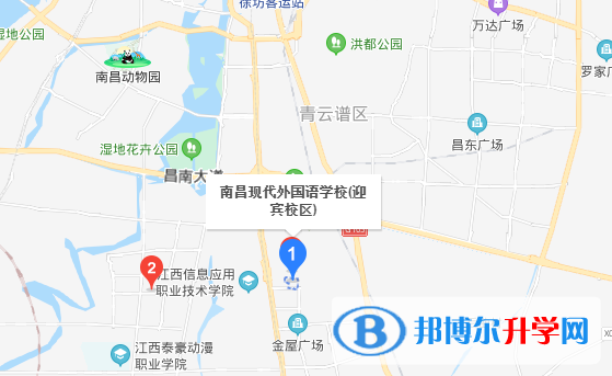 南昌現代外國語學校小學部地址在哪里