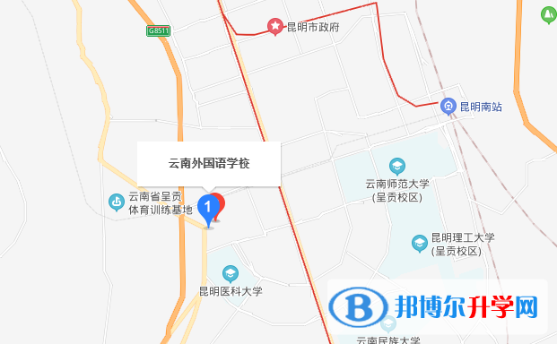 云南外國(guó)語(yǔ)學(xué)校小學(xué)部地址在哪里