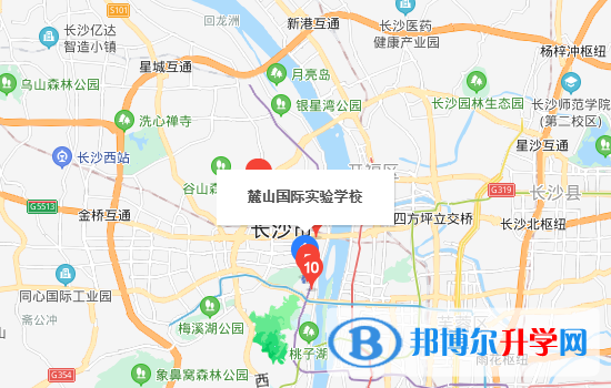 長沙麓山國際實驗學校地址在哪里