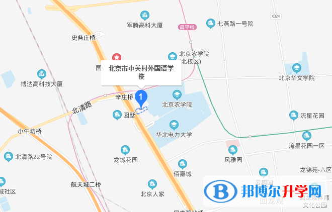 北京中關(guān)村外國(guó)語(yǔ)國(guó)際部地址在哪里