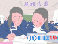 2021年西雙版納中考調劑志愿