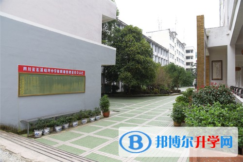 蒼溪縣歧坪中學2021年學費、收費多少