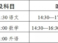 達(dá)州2022年中考考試時(shí)間