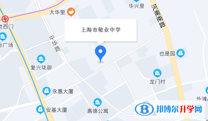 上海市敬業(yè)中學(xué)2023年地址在哪里 