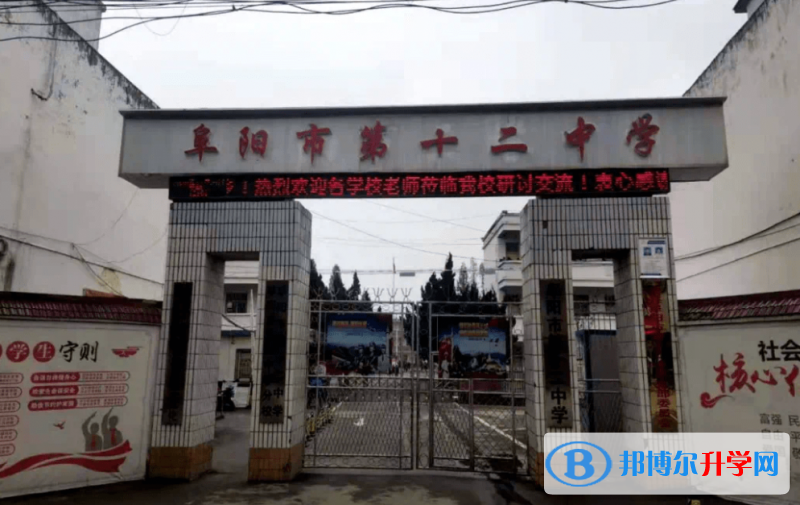 阜陽十二中、匯文中學錄取分數線(2023年參考)