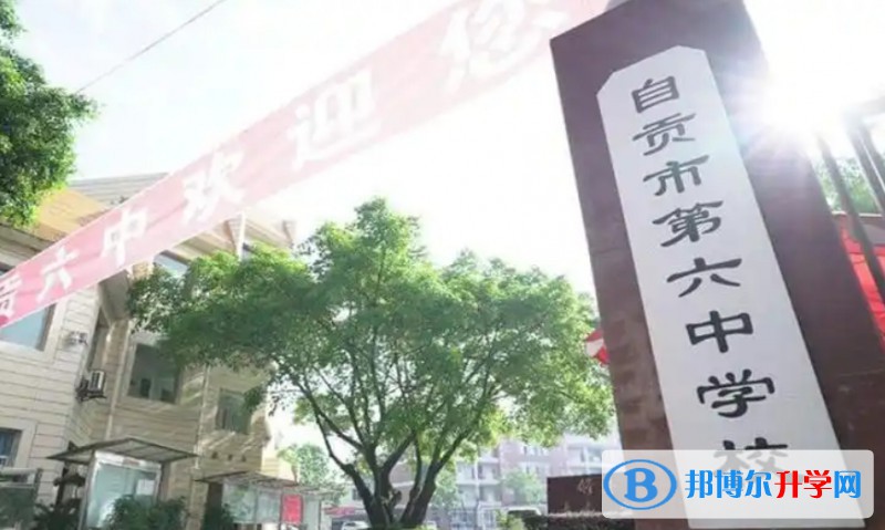 2025自貢市第六中學校多少錢(學費明細)